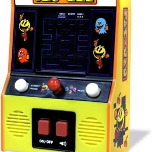 Basic Fun Arcade Classics - Pac-Man Color LCD Retro Mini Arcade Game
