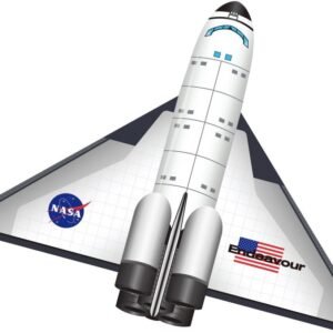 X-Kites WindNSun FlightZone 52 Nylon Kite - Space Shuttle Kit