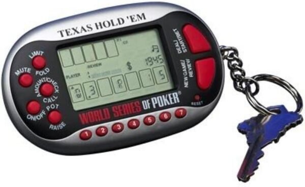 Wsop Texas Hold Em Casino Keychain Game Kit Toy Fun