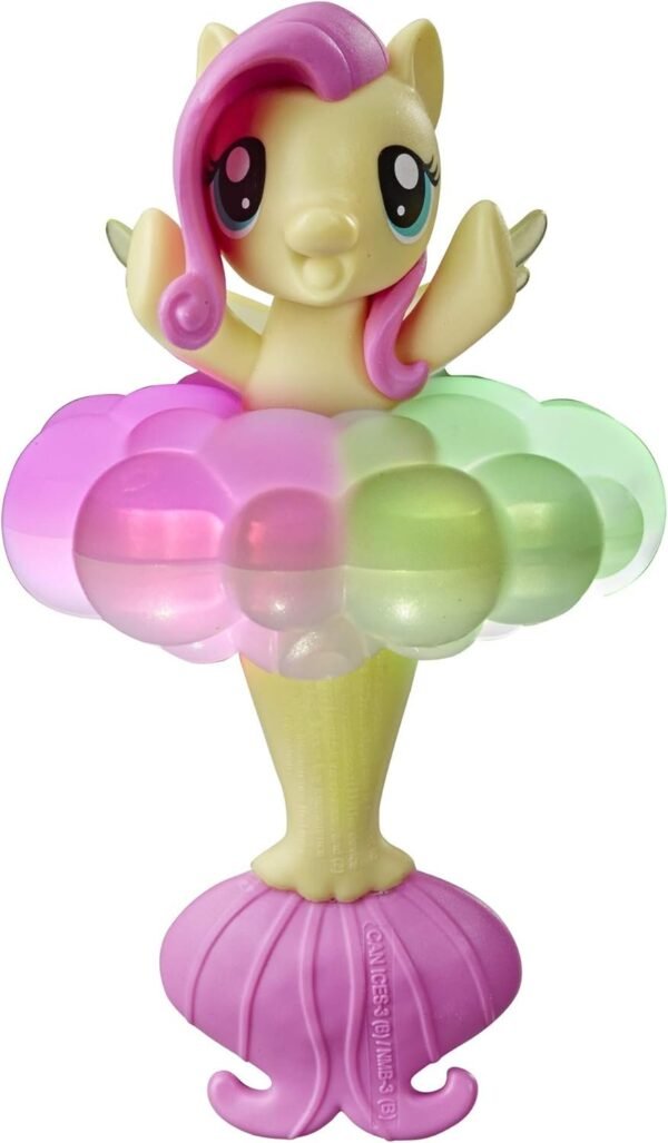 My Little Pony Toy Rainbow Lights Fluttershy -- Floating Water-Play Seapony Figure