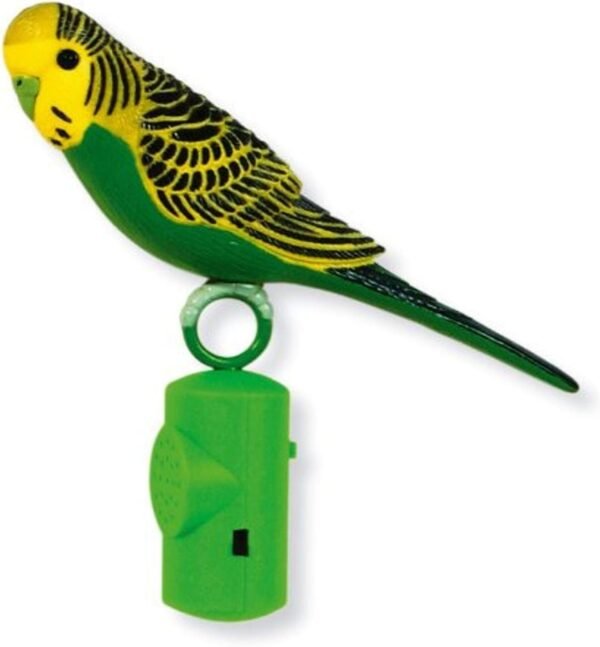 Living World Life-Size Singing Parakeet, Colors may Vary Kit Toy