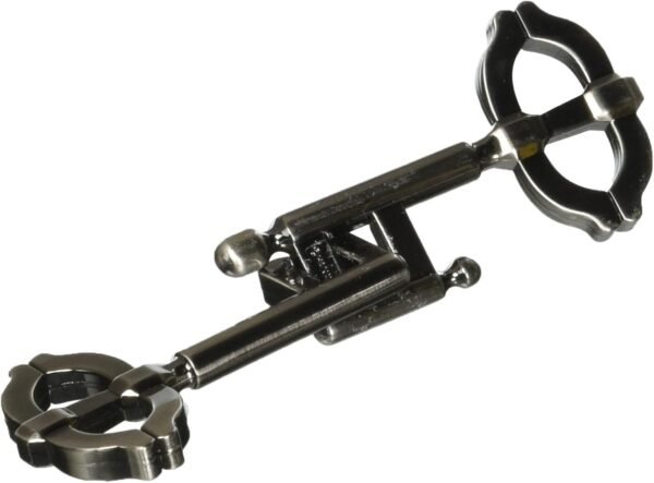 KEY II Hanayama Cast Metal Brain Teaser Puzzle Level 2