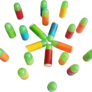 toshi station 20 Count Toy Bullet Refill Colt 1911 Toy Gun and