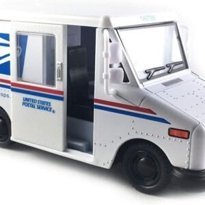 KinsFun New DIECAST Toys CAR 136 Display 5 USPS LLV 1 Item