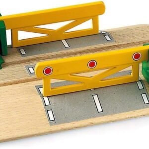 BRIO World - 33750 Magnetic Action Crossing Toy Train Accessory for Kids