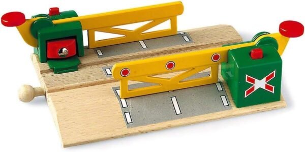 BRIO World - 33750 Magnetic Action Crossing Toy Train Accessory for Kids