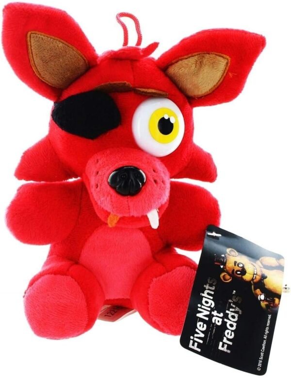 Five Nights At Freddys 6.5 Plush Foxy Kit Toy Fun