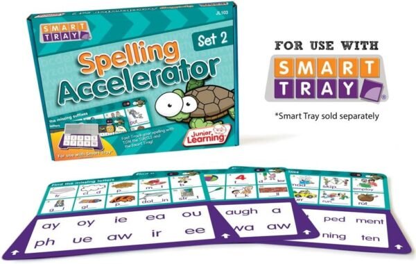 Junior Learning Spelling Accelerator Set 2 Kit Toy Fun Kids