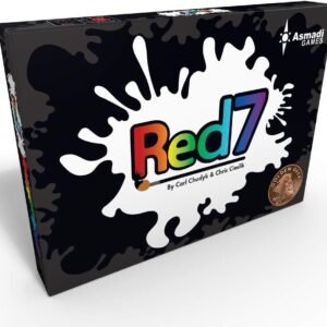 Asmadi Games ASI-0050 Red7 Card Game Kit Toy Fun Kids