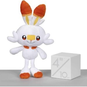 Pokmon Center Scorbunny Pok Plush, 11 Inch Kit Toy Fun