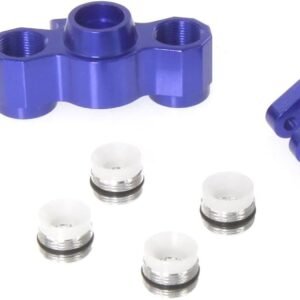 Traxxas Slash 4X4 116 Aluminum Alloy Front/Rear Axle Carriers Hop Up Upgrade,