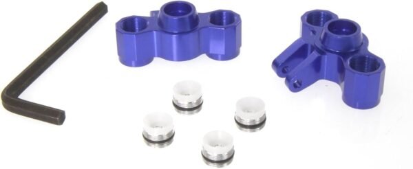 Traxxas Slash 4X4 116 Aluminum Alloy Front/Rear Axle Carriers Hop Up Upgrade,