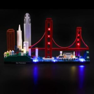 LIGHTAILING Light Set for Architecture San Francisco Building Blocks Model - Led