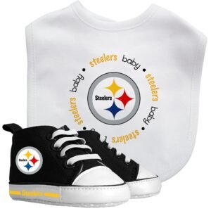 Baby Fanatic Bib and Prewalker Set, Pittsburgh Steelers Kit Toy