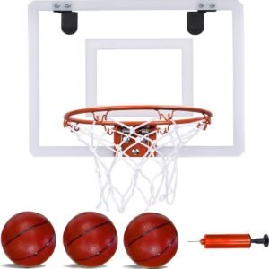 PikDos Indoor Mini Basketball Hoop for Kids and Adult 16 X 12