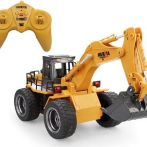Huina 2.4Ghz Radio Control Alloy 6 Channel 4 Wheel Excavator Remote Control