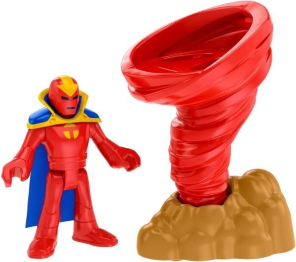 Fisher-Price Imaginext DC Super Friends, Red Tornado Kit Toy Fun