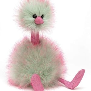 Jellycat Pom Pom Mint Fizz Stuffed Animal, Medium, 13 inches