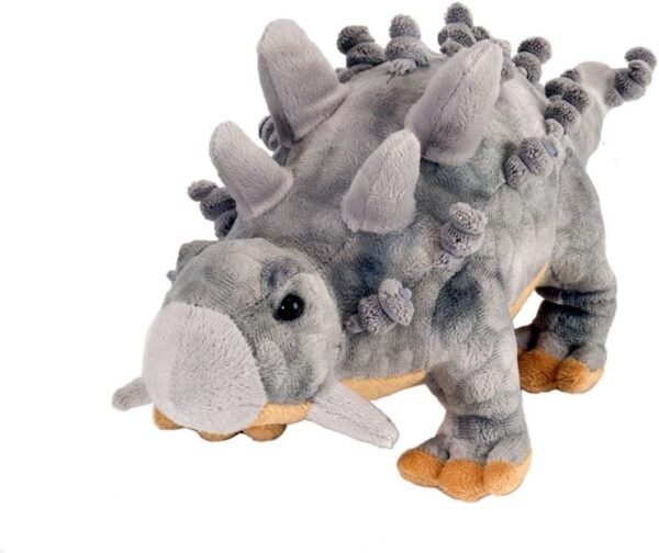 Wild Republic Ankylosaurus Plush, Dinosaur Stuffed Animal, Plush Toy, Gifts For Kids,