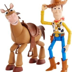 Toy Story Disney Pixar 4 Woody and Buzz Lightyear 2-Character Pack, Movie-Inspired