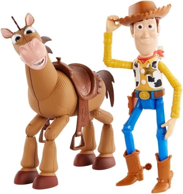 Toy Story Disney Pixar 4 Woody and Buzz Lightyear 2-Character Pack, Movie-Inspired