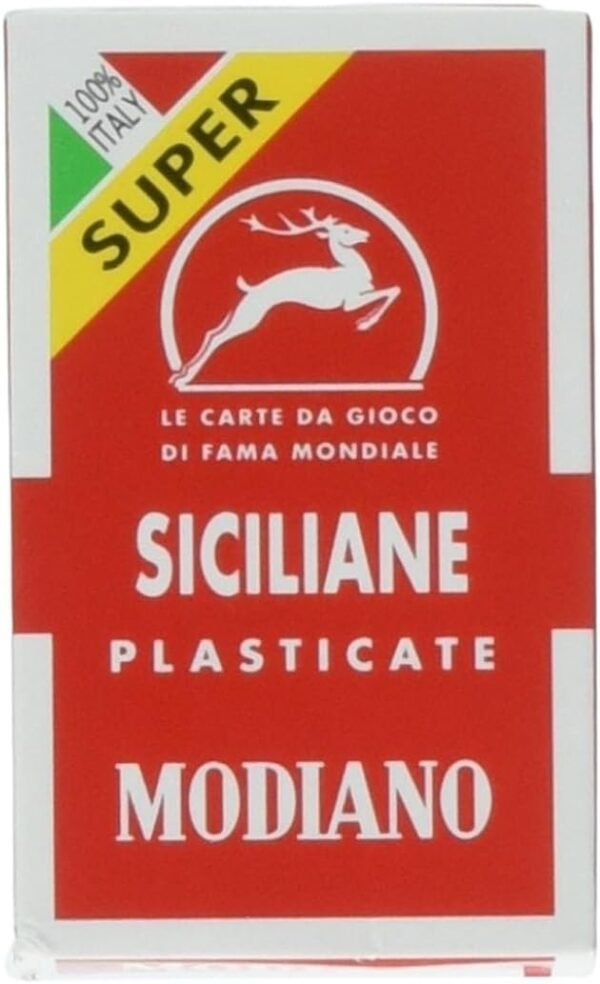 Modiano Italian Sicilian Scopa Playing Cards by Kit Toy Fun