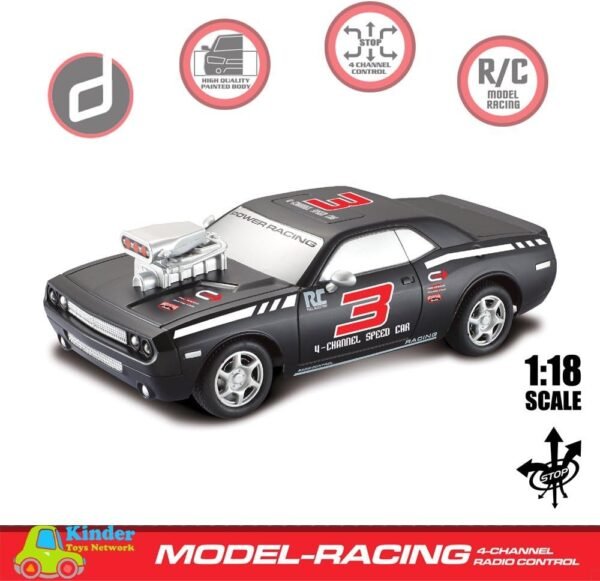 RC Remote Control Muscle Car Great Toys With Lights For Boys 3