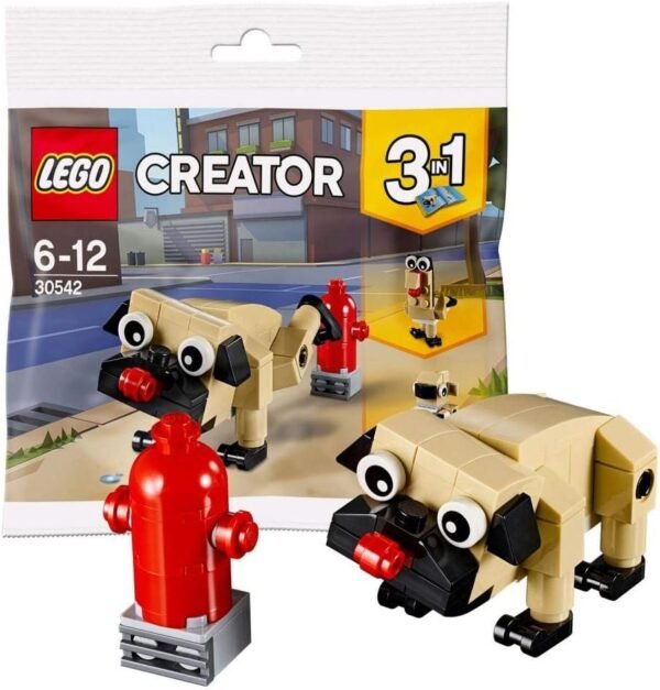 LEGO Creator 3 in 1 Pug, Turkey, and Koala Bear 30542 Bagged
