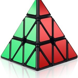ROXENDA Speed Cube, 3x3x3 Pyramid Speed Cube Triangle Puzzle Magic Cube Enhanced