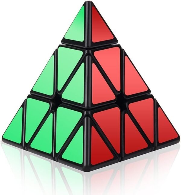 ROXENDA Speed Cube, 3x3x3 Pyramid Speed Cube Triangle Puzzle Magic Cube Enhanced