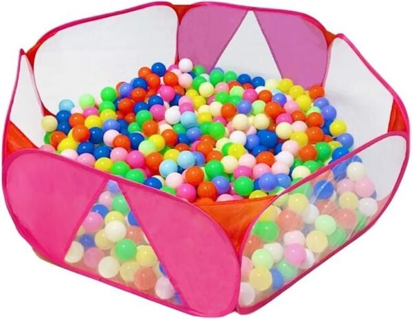 LOJETON Kids Pop Up Ball Pit Pool, Baby Playpen Play Tent with