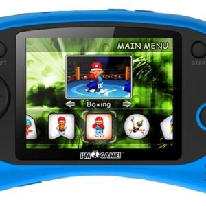 Im Game 120 Games Handheld Player with 2.7-Inch Color Display, Blue