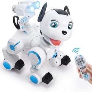 Toch RC Robot Dog, Cute Pets Smart Intelligent Walk Sing Dance Dog