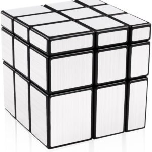 D-FantiX Shengshou Mirror Cube 3x3 Speed Cube 3x3x3 Mirror Blocks Shaped Puzzle