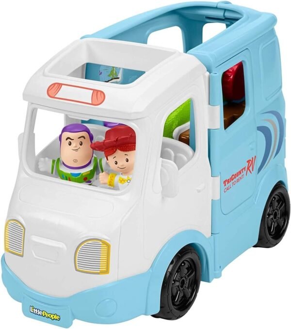 Fisher-Price Disney Toy Story 4 Jessies Campground Adventure by Little People,Multicolor