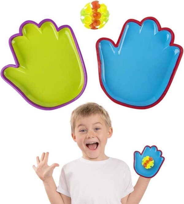 Gamie Toss and Catch Suction Ball Set - Fun Summer Outdoor Beach