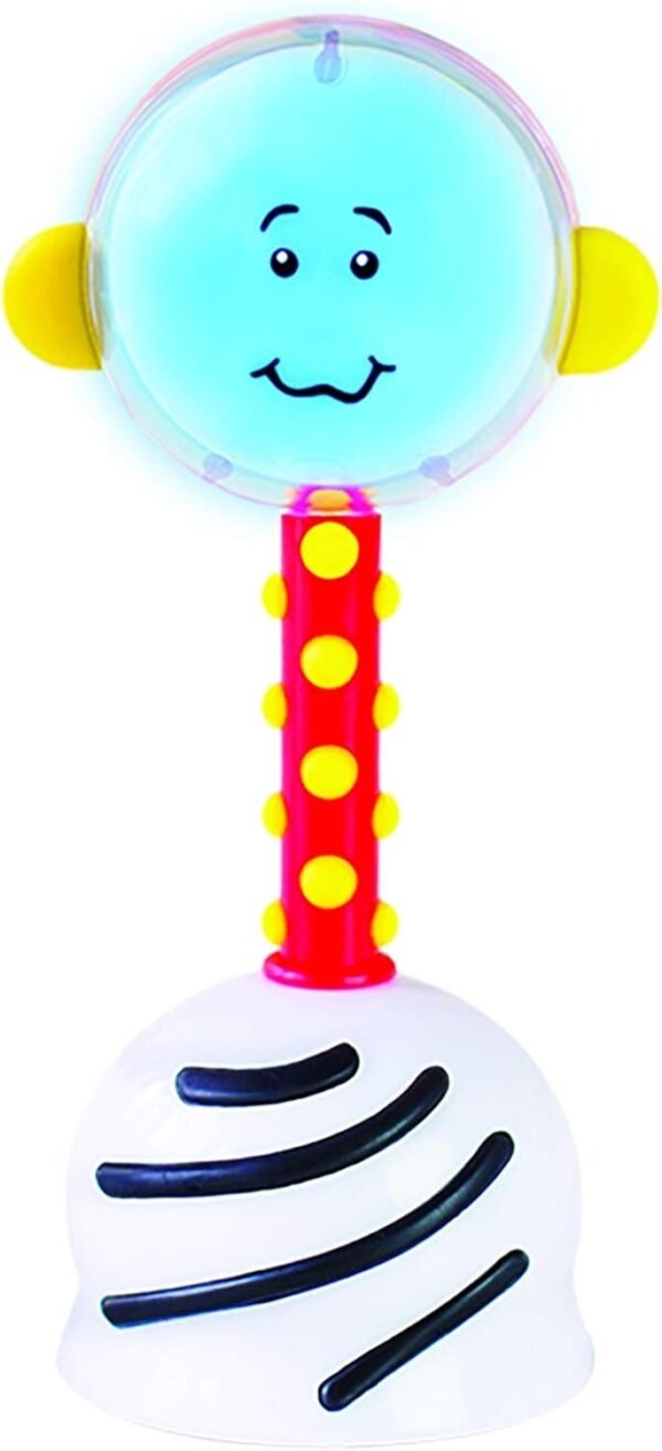 SmartNoggin NogginStik Developmental Light-Up Rattle - Encourage Developmental Milestones from Infant -