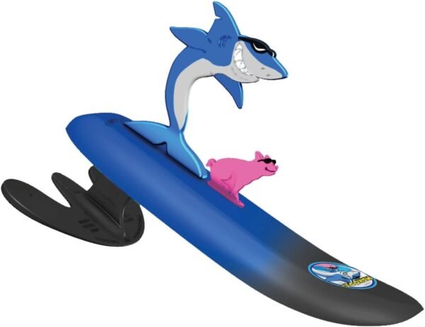 Surfer Dudes Legends & Surfer Pets Wave Powered Mini-Surfer, Pet and Surfboard
