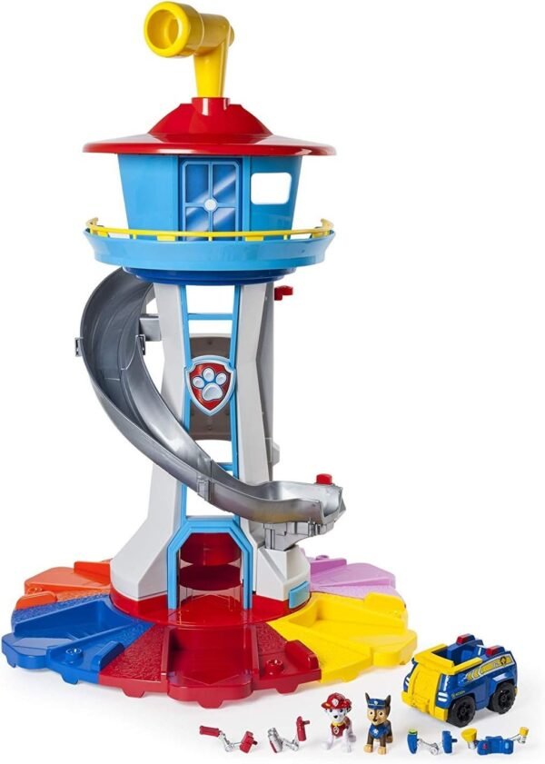 Paw Patrol - My Size Lookout Tower with Exclusive Vehicle, Rotating Periscope