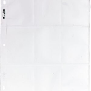 BCW 100 9-Pocket Plastic Sheets Kit Toy Fun Kids Pack