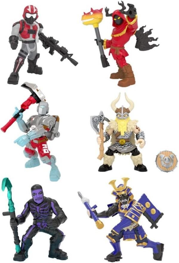 Fortnite Battle Royale Collection Best of Solo -Skull Trooper Purple, Magnus, Musha,