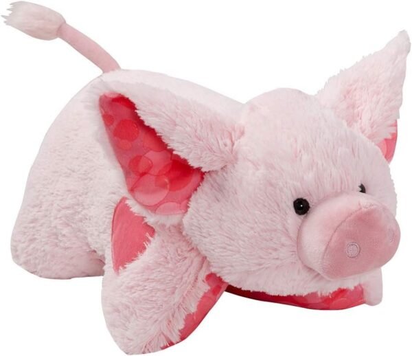 Pillow Pets Sweet Scented Pets - Bubble Gum Piggy, 16 Bubble Gum