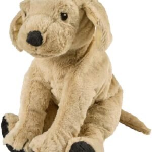 Ikea GOSIG GOLDEN Stuffet Plush Animal Soft Toy Puppy Dog, Yellow, 15.75