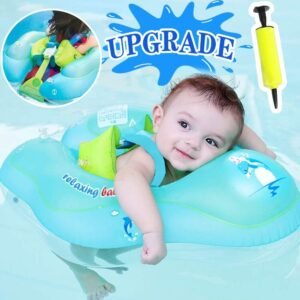 Camlinbo Anti-Slip Crotch Baby Swimming Float Ring - Baby Spring Floats Swim