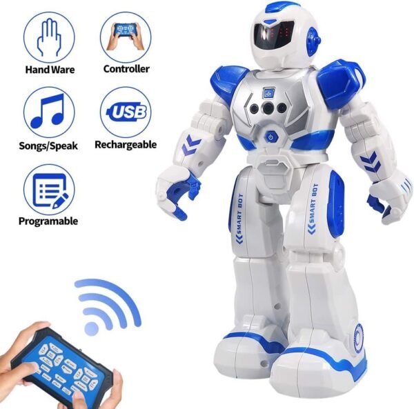 Kelibo Remote Control Robot for Kids, Intelligent Programmable Robot with Infrared Controller
