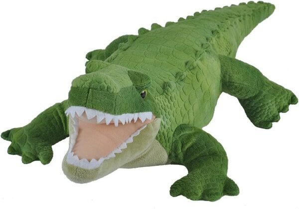 Wild Republic Green Alligator Plush, Stuffed Animal, Plush Toy, Gifts For Kids,
