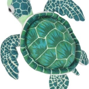 Wild Republic Sea Turtle Plush, Stuffed Animal, Plush Toy, Gifts for Kids,