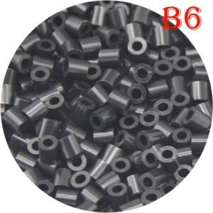 H&W 5mm Fuse Bead Refill Bag - Black 1500 Count B6