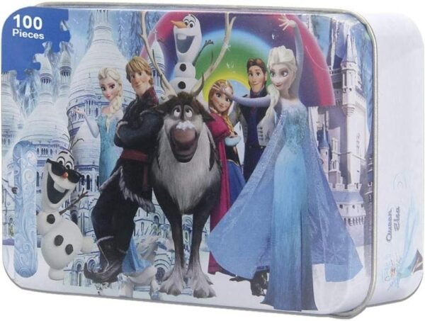 100 Pieces Frozen Puzzles for Kids 4-8 Learning Educational Puzzles Toys for