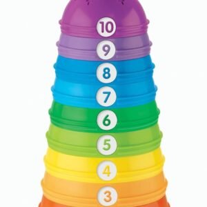 Fisher-Price Brilliant Basics Stack & Roll Cups Kit Toy Fun